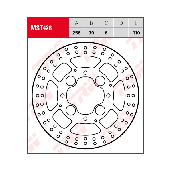 Bremsscheibe TRW MST426