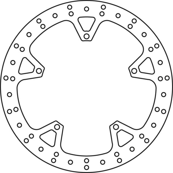 Bremsscheibe TRW MST383