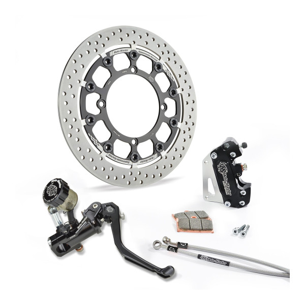 Moto-Master Supermoto Kit 300 Halo Bremsscheibe Bremssattel Bremspumpe 313069R