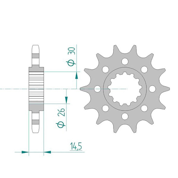 Ritzel 20609-17 #525