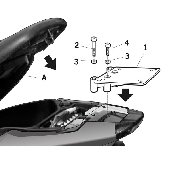 Gepäckträger SHAD V0NR55ST