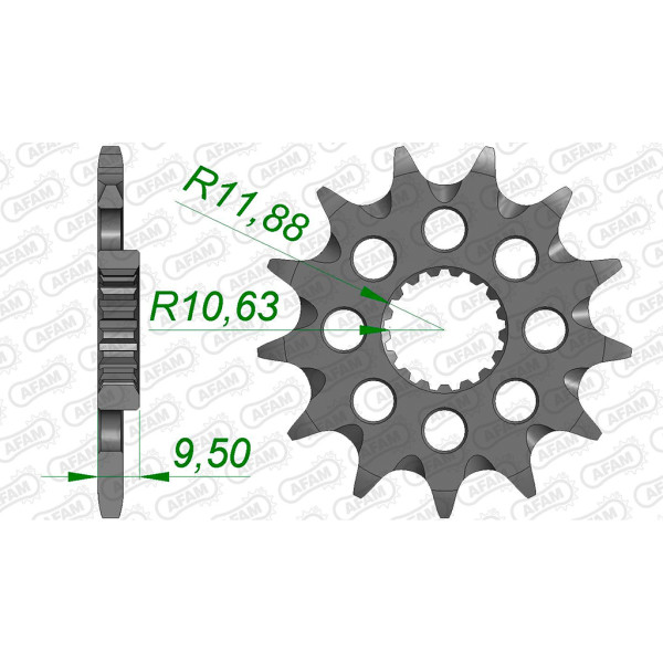 Ritzel 22408+14 #520 SC