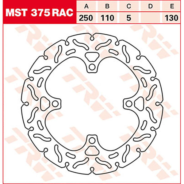 Bremsscheibe TRW MST375RAC