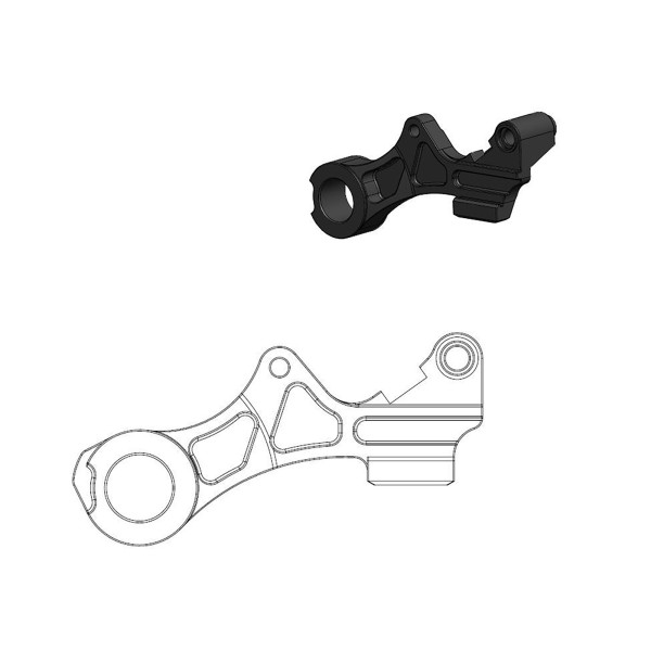 Bremssattel-Adapter Moto-Master 211115 hinten 220mm für 150220