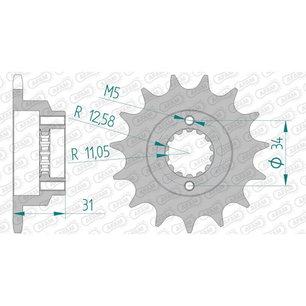 Ritzel 52603-15 #520