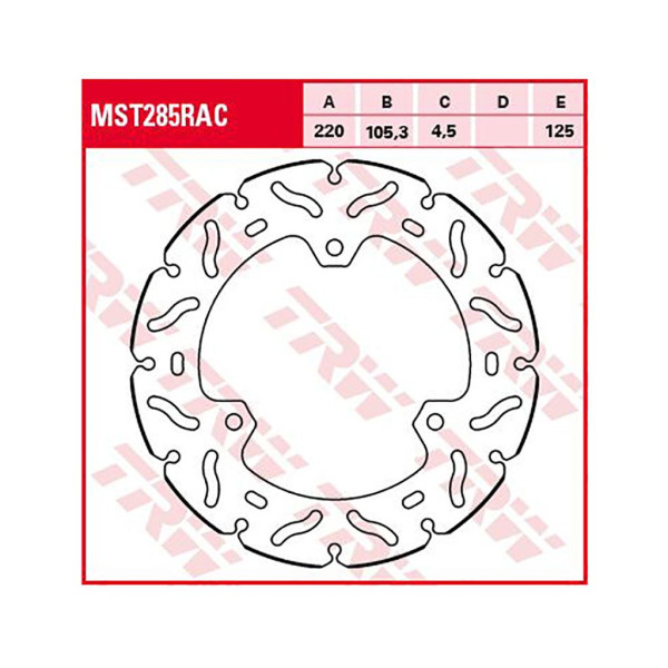 Bremsscheibe TRW MST285RAC